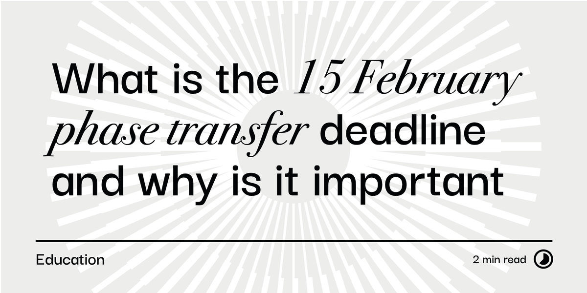 The 15 February phase transfer deadline is key for students with an EHCP. 

Learn about the process and deadlines here:  loom.ly/IxBC70k

#EducationLaw #EHCP #BirkettLong