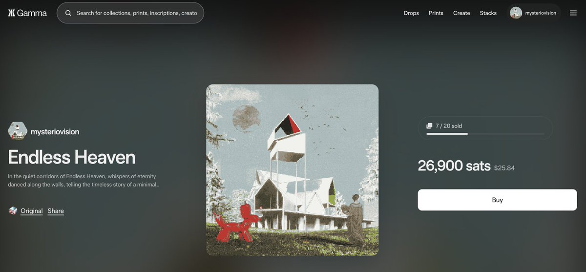 OMG! 

<a href="/ol1y_art/">ol1y</a>, <a href="/nicksainato/">Nick Sainato</a> &amp; <a href="/BaseChain/">BaseChain</a> just collected 3 prints of my first-ever BTC art on <a href="/trygamma/">Gamma.io</a>! 
thank you so much frens 🩵

🔥 Only 13 left /// who’s next? 👀⚡️
🔗⤵️