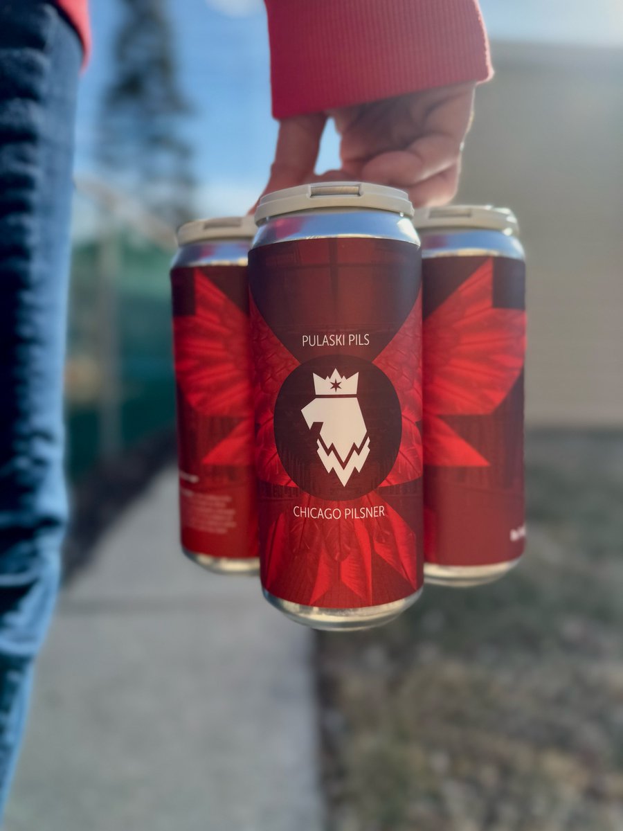 You may not be able to cheer on the Bears during the game today, but you can crack into our original Chicago Pils.