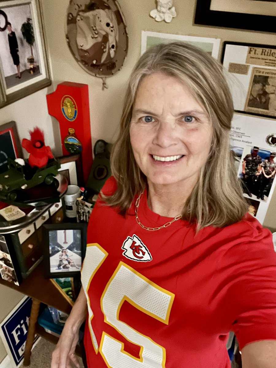 Looking forward to Super Bowl game today. I will be cheering on the Kansas City Chiefs from Collinwood Tennessee for a Three-Peat. Go Chiefs. 🏈🏈🏈