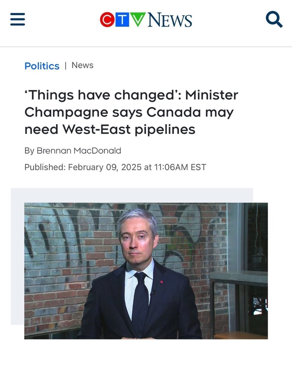 We would have a west-east pipeline today if the Carney-Trudeau Liberals did not rush in arbitrary new rules specifically designed to kill the project. 

Now—just months before the election—lying Liberals promise to do the opposite of what they’ve done for 9 years. 

Only common