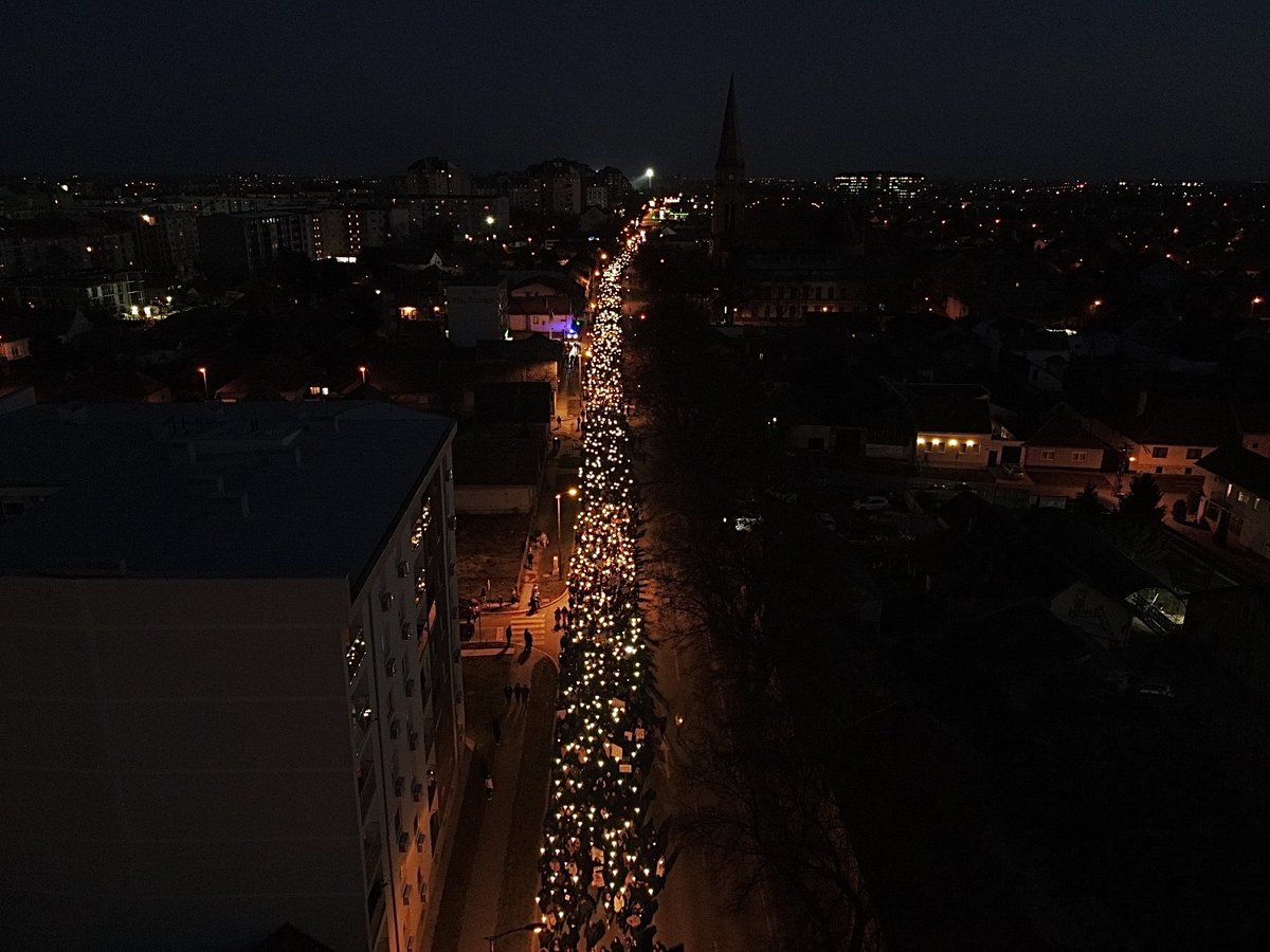 Subotica večeras! Protest, 9. februar. Foto: suboticke.rs