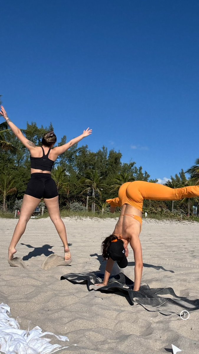 Beach yoga?