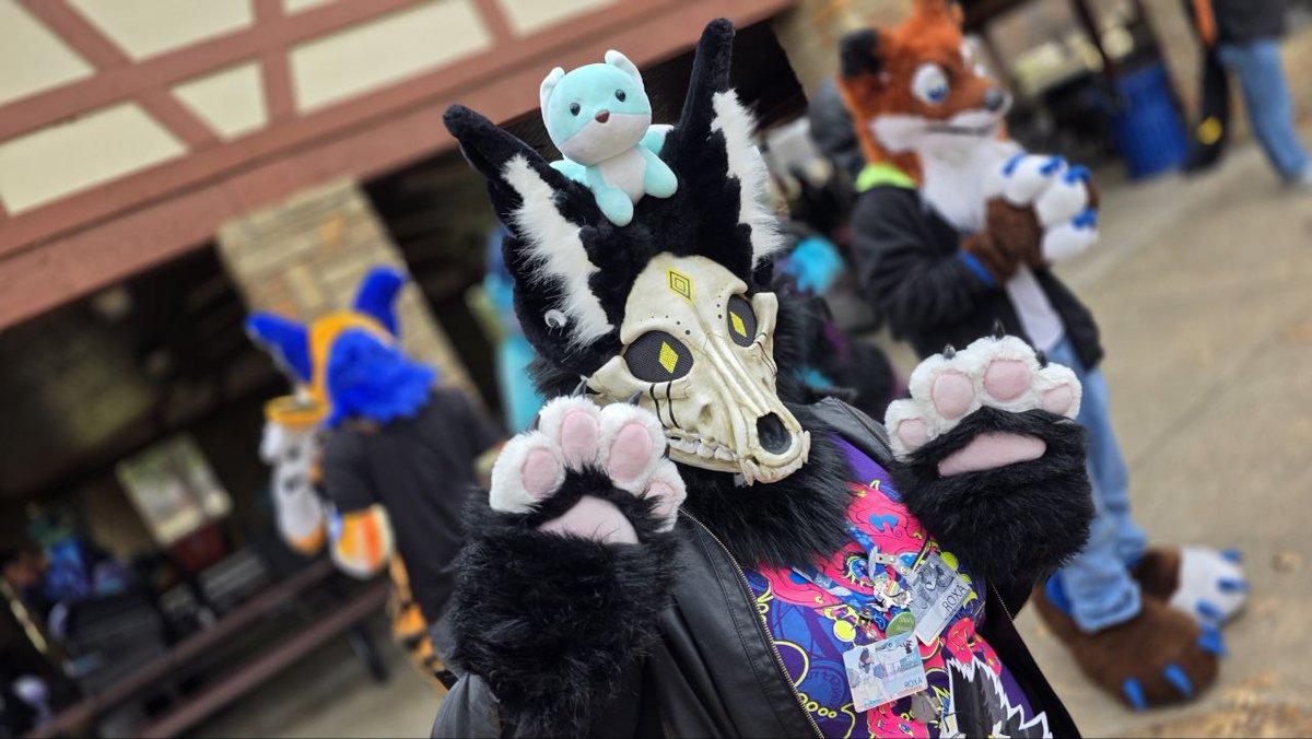 Roxa814's tweet photo. Today's Furmeet! #furry #fursuit #fursuiter #furryfandom https://t.co/yOE6aoxWRa
