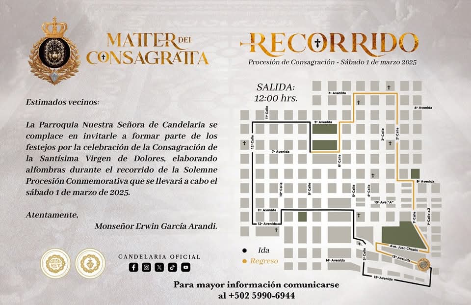 HermandadCande's tweet photo. Alfombras para la Reina del Jueves Santo 
Invitados a presentar una ofrenda de amor al paso de la Virgen de Dolores en su procesión de Consagración. Información al 59906944. 
#MaterDeiConsagratta
#ConsagraciónVirgenDeCandelaria
#FebreroMesDeCandelaria
#HermandadCandelariaOficial https://t.co/x81qNxL8rM