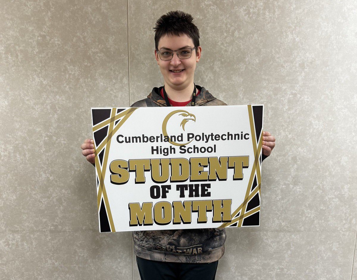 Congratulations to CPHS Students of the Month for February ❤️9th grade Rosemarie K., 10th Azzure P., 11th Azaliah W., 12th Connor T. 🥳🏅