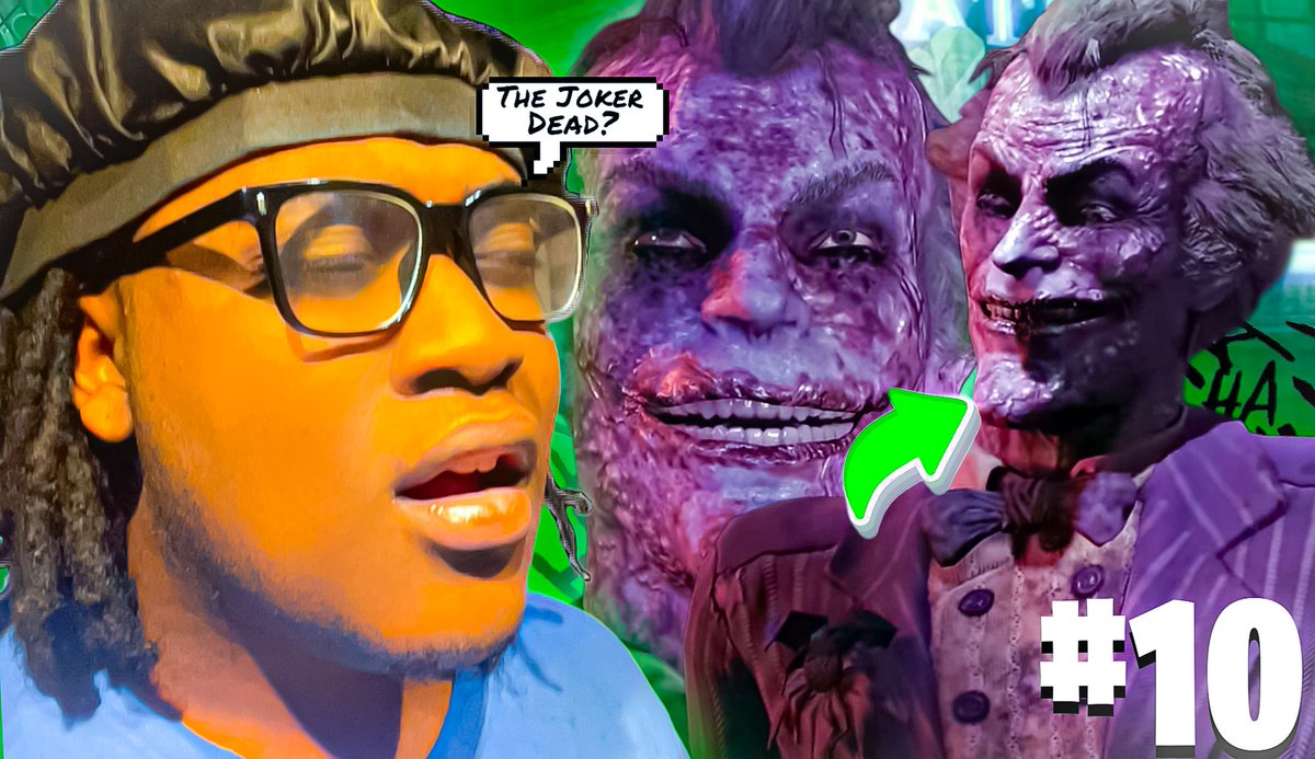 sirxsssy's tweet image. NEW VIDEO CHATTTT

THE JOKER DIED???!!!😱 | Batman: Arkham City PS5 (WALKTHROUGH) PART 10
youtu.be/gyq299dp1aA

#Batman #rocksteady