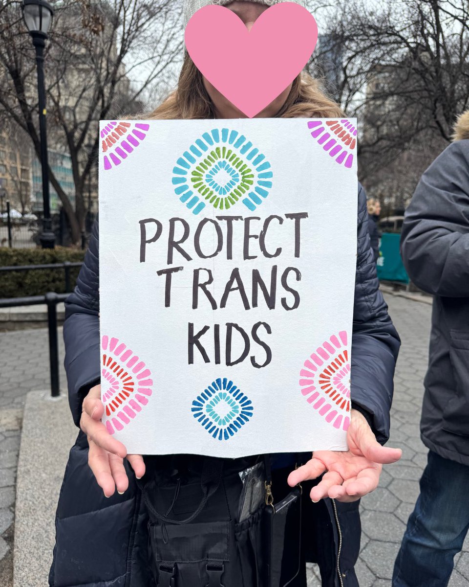 Thank you <a href="/genderlib4all/">GENDER LIBERATION MOVEMENT</a> , Transformative Schools, and <a href="/actupny/">ACT UP NY</a> for bringing New York City together in support of trans and gender expansive youth 🏳️‍⚧️💗 It was a powerful reminder and pledge that every child deserves to feel safe, loved, and supported.