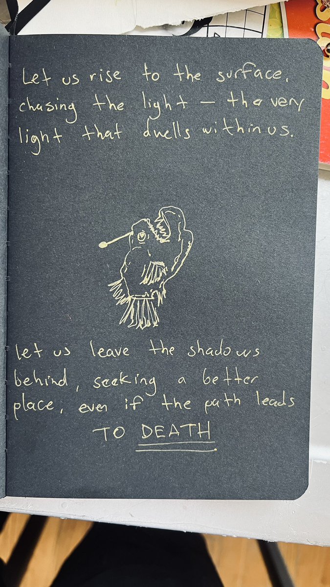 My ode to the black devil fish