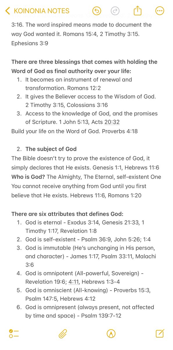 THE FUNDAMENTAL DOCTRINES OF THE FAITH (The things most surely believed)