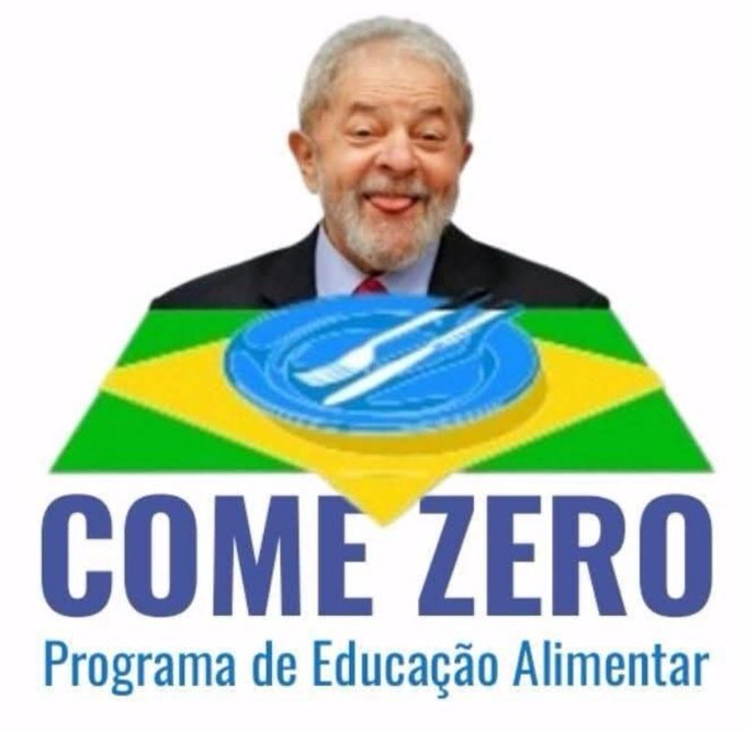 Terra__Brasilis's tweet image. Vem aí o novo programa do LULA 3 : O COME ZERO
