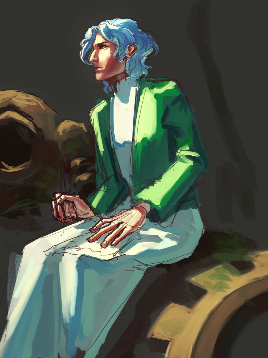 my adorable boy

#zandik #dottore #WIP