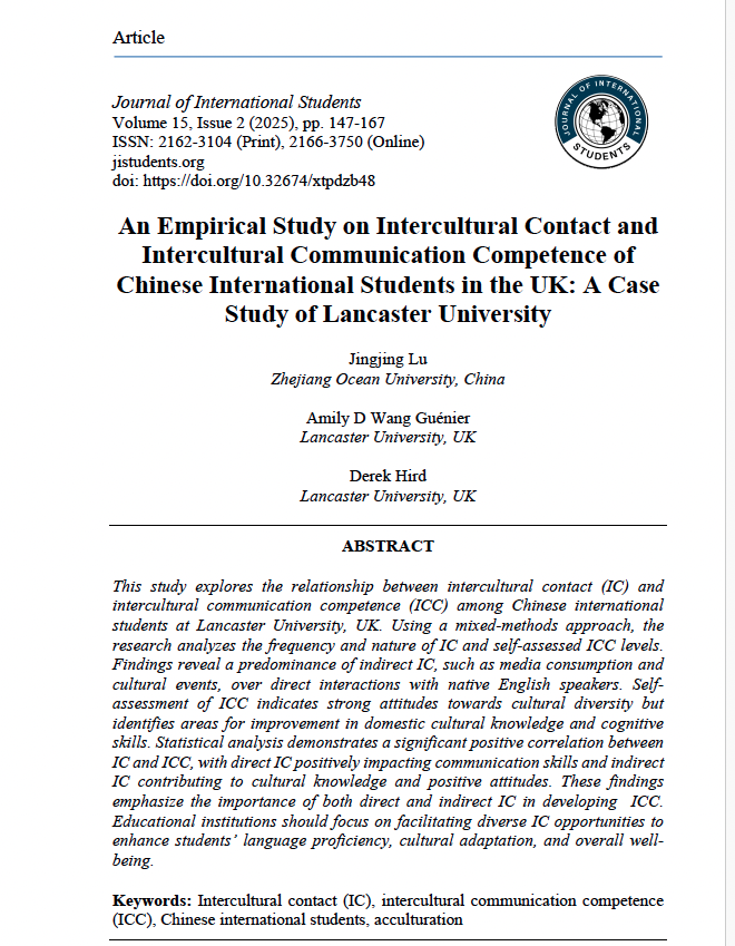 New article published