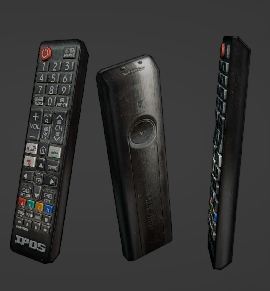 Models that i textured with irl pictures