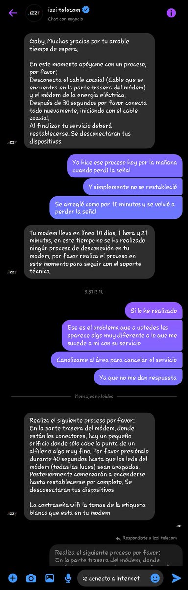 GabyLMoguel's tweet photo. @izzi_mx fallas con servicio Izzi llevo más de 6 meses así y no me dan solución!!! https://t.co/L6nE3jGFPl