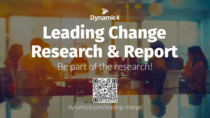 How are you adapting to meet the rapidly shifting expectations of your teams, customers, investors, and regulators?

I’d love to hear your thoughts. Survey open until 28 February dynamic4.com/leading-change

#leadership #design #innovation #regen #wellbeing #purpose #LeadingChange