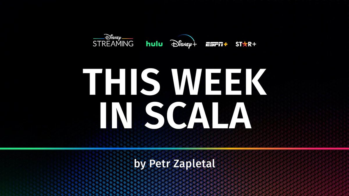 petr_zapletal's tweet image. Just published the new #ThisWeekInScala! Check it out here - open.substack.com/pub/thisweekin… #Scala3 #zio #cats #akka #SBT
@scala_lang
@akkateam
@zioscala
@typelevel
@VirtusLab