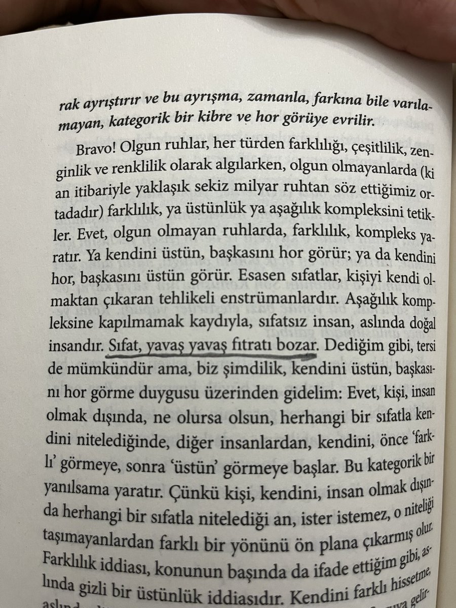 bilallyusuf's tweet photo. Sıfat, yavaş yavaş fıtratı bozar. https://t.co/ybE8C4R12O