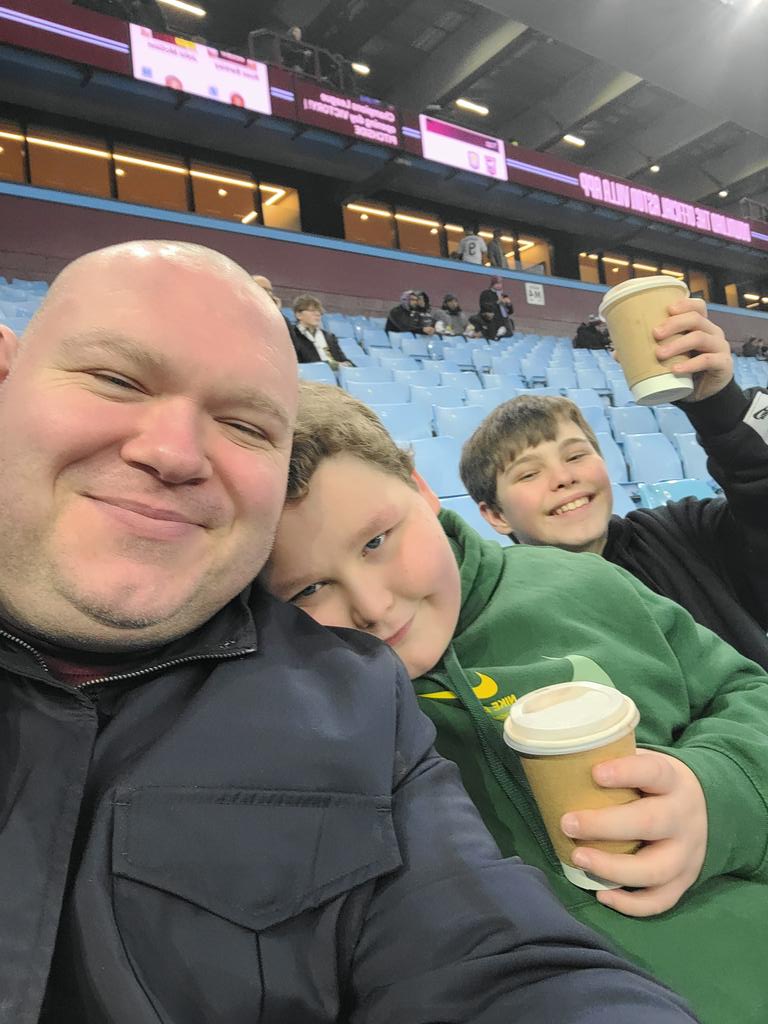 Come on you Villa Boys!!!!!! 
Let's get to the 5th Round.

Villa 3 - 1 Spurs

Rich, Aaron &amp; Charlie <a href="/AVFCOfficial/">Aston Villa</a> <a href="/astonvilla/">Aston Villa FC</a> <a href="/AVFCStatto/">Aston Villa Statto</a>