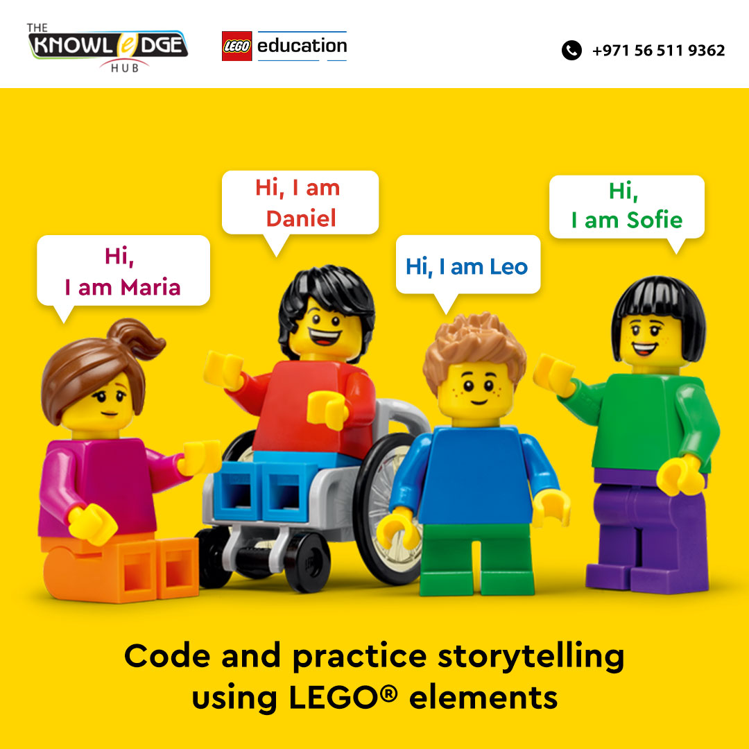 Each LEGO® Education Minifigures has its own unique personality as they come together to build, code and practice storytelling using LEGO® elements.
#lego #knowledgehubdubai #lls #legospikeprime #legospikeessential #legobricqprime #legobricqessential