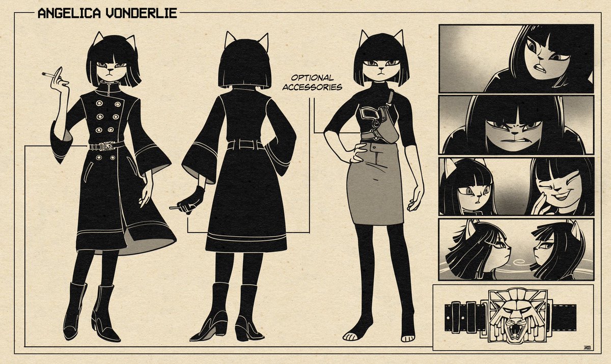 comic character referance
