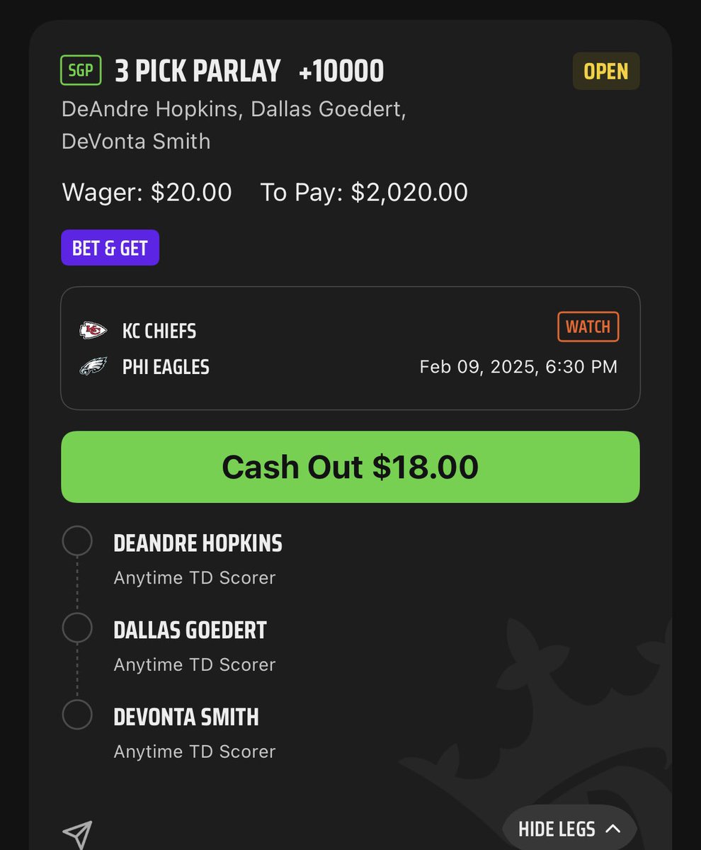 ryanpetro200's tweet photo. @DKSportsbook #LetDKCook https://t.co/Qgbm4eLV5d