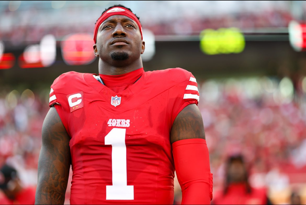 AdamSchefter's tweet image. The 49ers have granted Deebo Samuel and his agent Tory Dandy permission to find a trade partner for the wide receiver, Samuel told ESPN. This comes after Samuel asked San Francisco to trade him during the players’ exit meetings after the season.

“It was a hard conversation to…