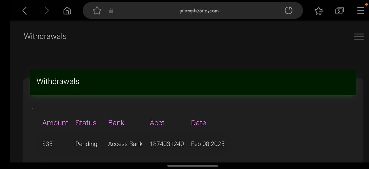 xmanointed's tweet photo. Another Sunday to get credited😌🥂
My urgent 2k just landed💰🤑
Thank you @promptearn 
And, thank you @Digital_Nmesoma https://t.co/RBYcHaQEHM