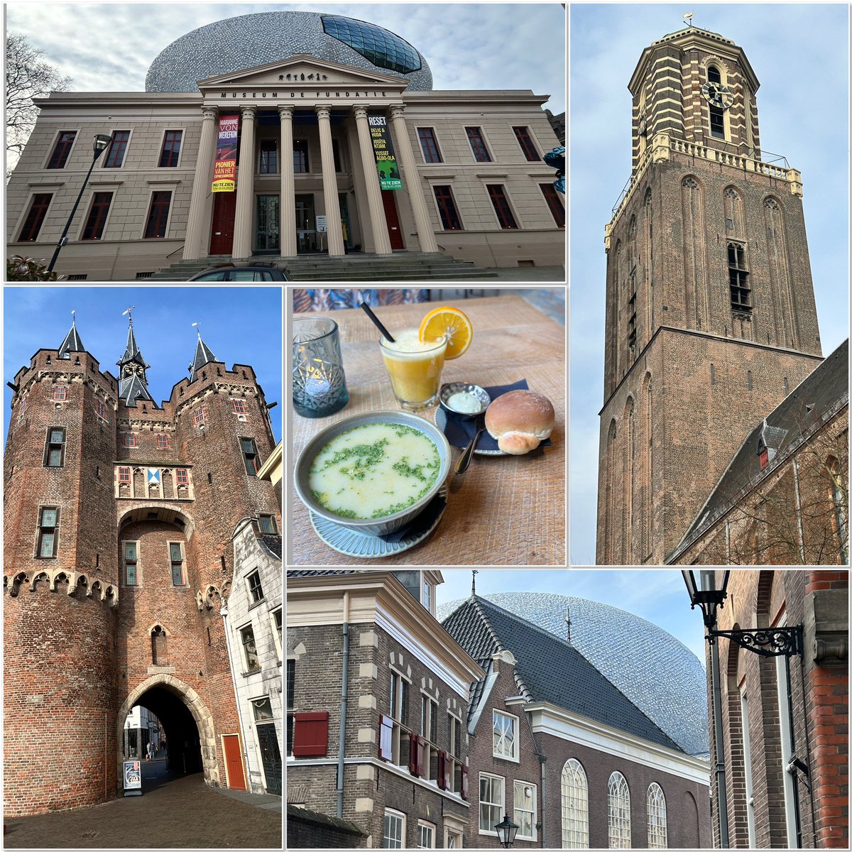 sunnygirlangie's tweet image. Ik was dus een nacht in Zwolle i.v.m. kraambezoek bij een vriendin. Vanmorgen nog even de stad in geweest en geluncht bij Odeon. Fijne plek in een heerlijke stad. En de soep was er weer excellent! #Zwolle #Odeon