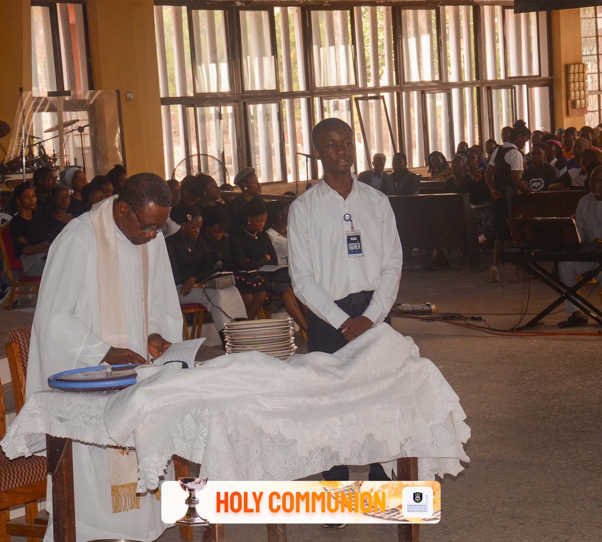 ChapelUnilorin's tweet image. A morning of deep communion with God 🙏 
#sundaypics
#holycommunion
#chapelunilorin