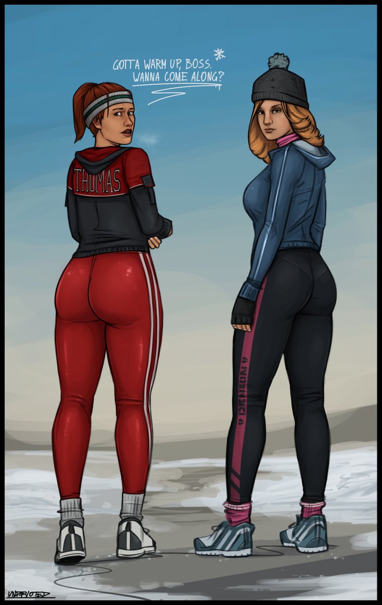 UndevotedArt's tweet photo. Anyone up for a winter jog? https://t.co/JHbz2oqkVt