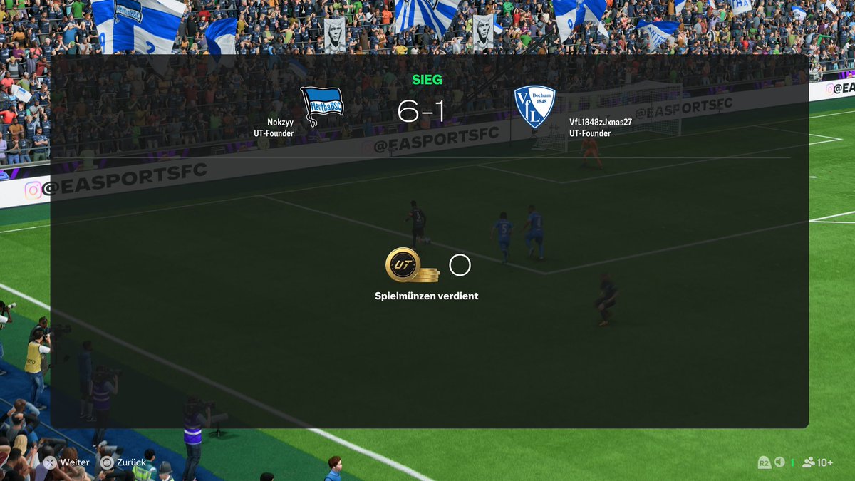 Von 4-0 auf 5-2
Morgen Knockouts✅