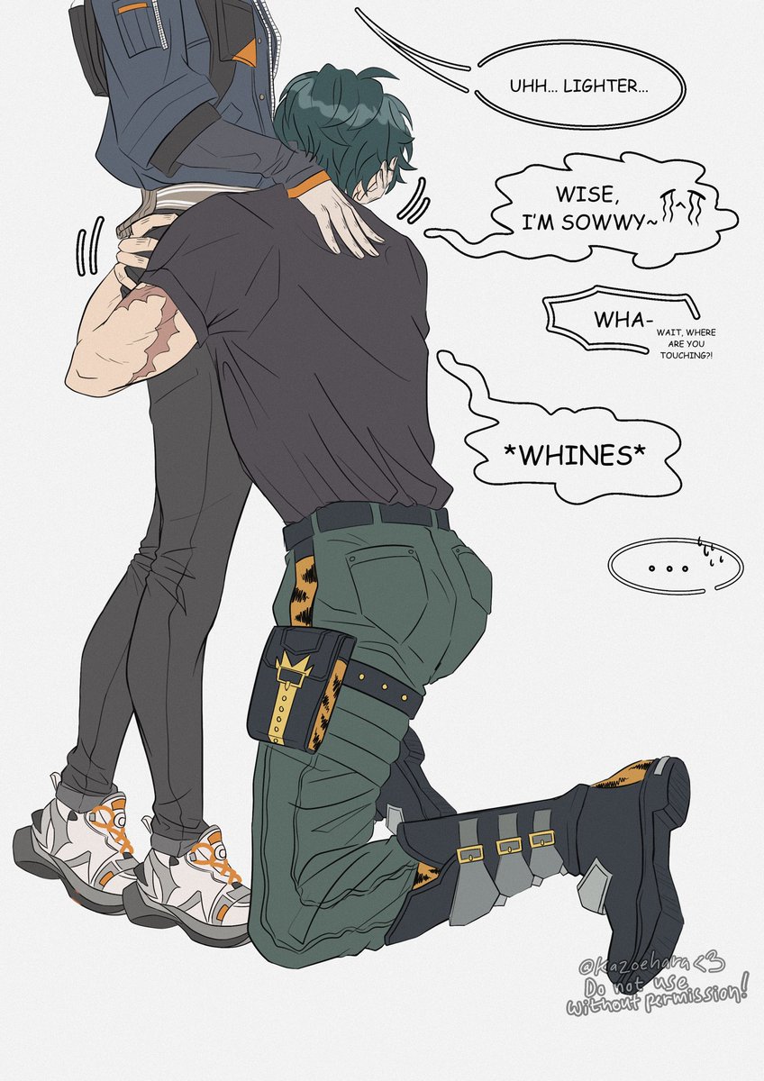 🔦🧡 are having a fight (lighter’s pov)
#イトアキ #lighterwise