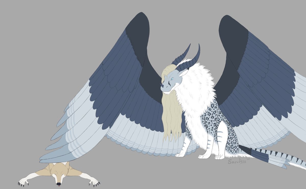 - ̗̀ SnowDerg ̖́- ❄️🐲🪶 tweet media