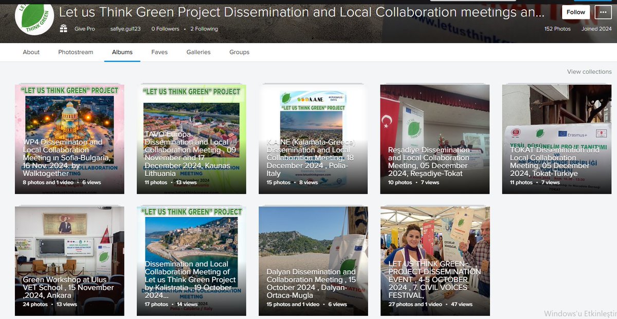LETUSTHINKGREEN's tweet photo. Dissemination Meetings of Let us Think Green Project ,
https://t.co/ioz7fkEA6f https://t.co/dxGrKZZlXb