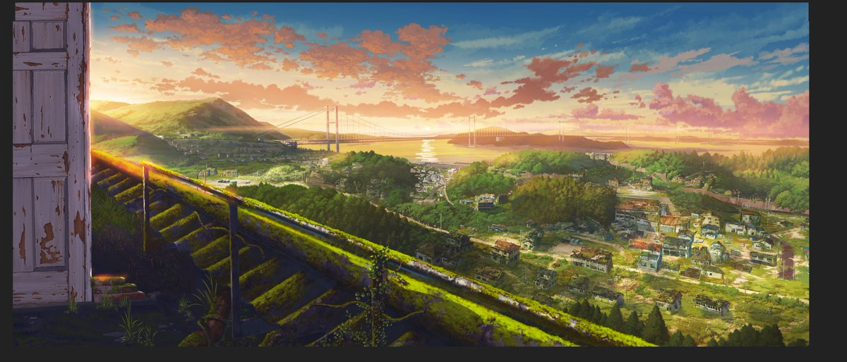 Nakato_Yuki2015's tweet image. #PortfolioDay #PORTFOLIODAY2025  Background  art  illustration