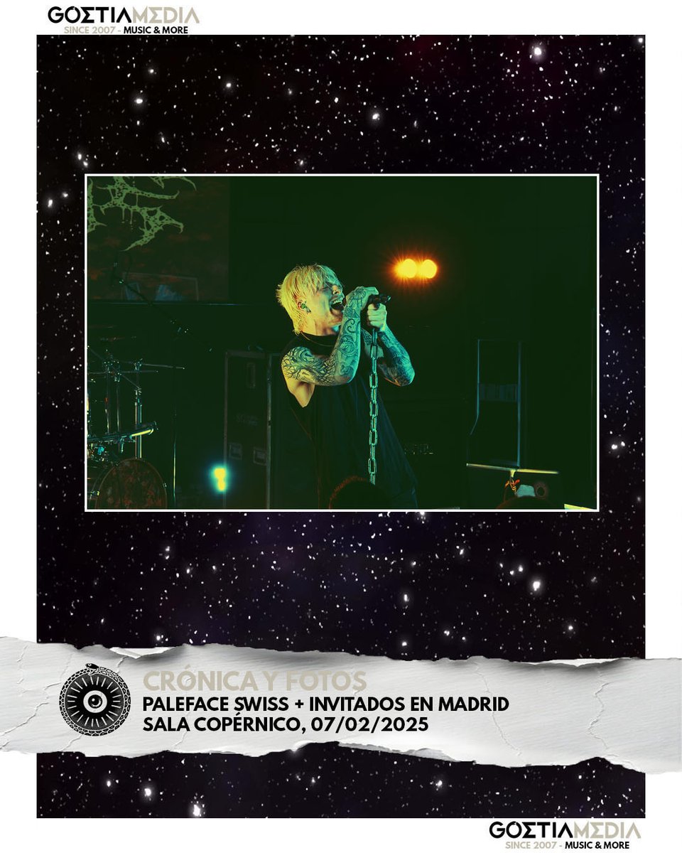 [crónica y fotos] Paleface Swiss + The Acacia Strain + Desolated en Madrid - Sala Copérnico, 07/02/2025 <a href="/ResurrectionESP/">Resurrection Fest Estrella Galicia</a>  --&gt; goetiamedia.com/cronica-y-foto…