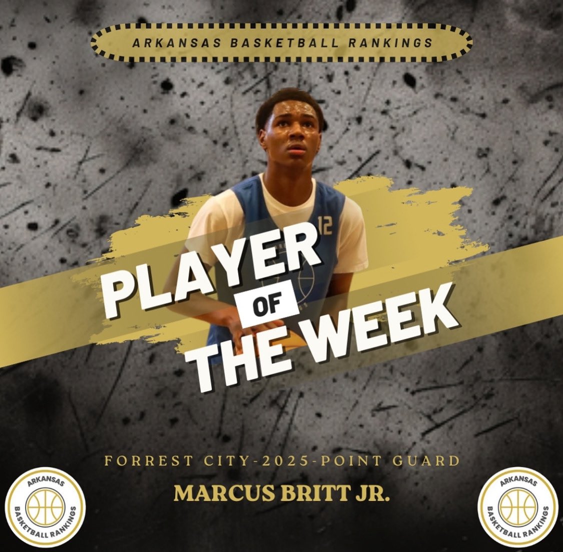 Marcus Britt Jr. has been killing it this year at Forrest City! Unsigned Sr. 📈 <a href="/marcusbritt10_/">Marcus Britt Jr</a>