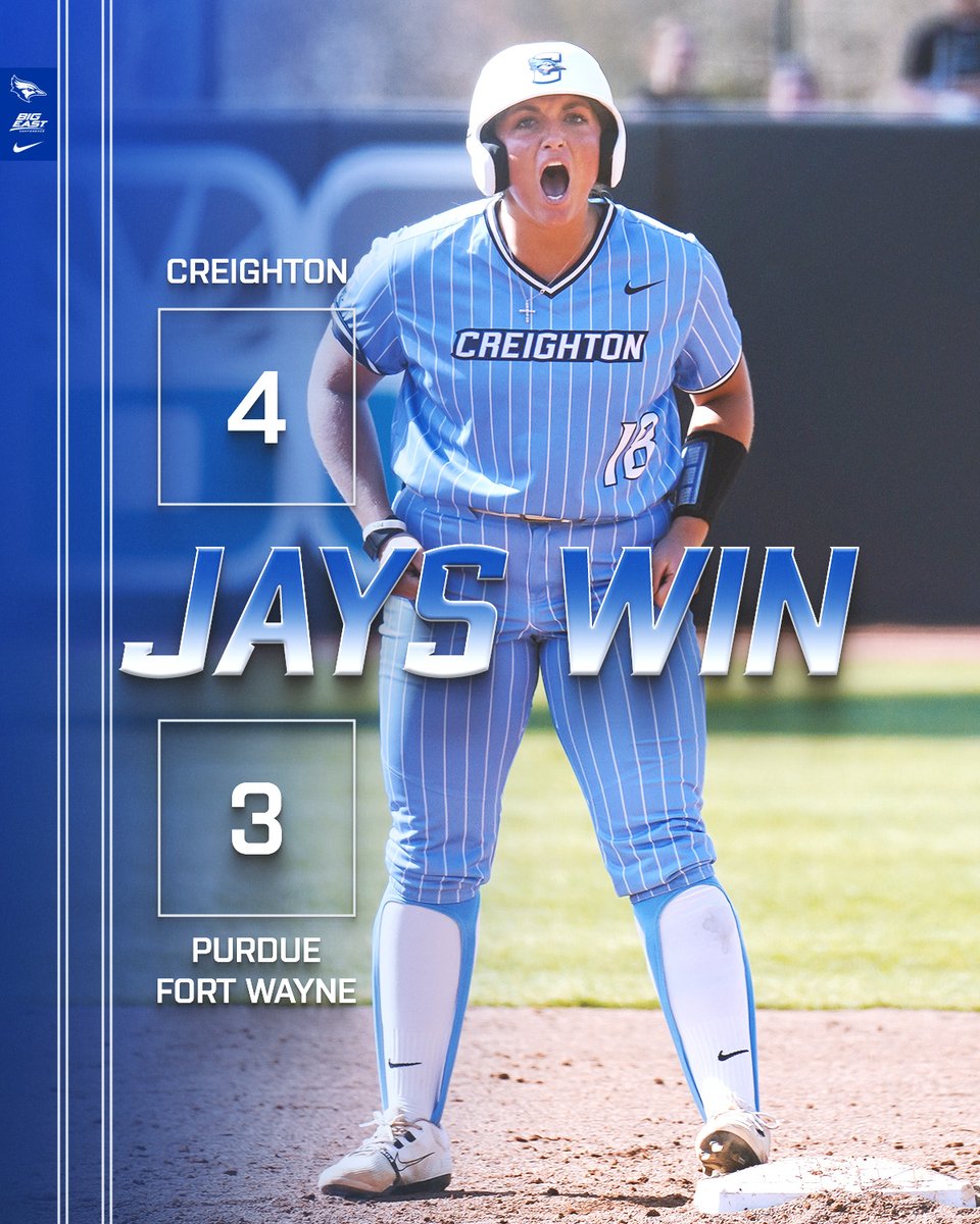Creighton Softball (@bluejaysoftball) on Twitter photo JAYS WIN!! JAYS WIN!! JAYS WIN!!
<a href="/sydneyy_potter/">Syd Potter</a> WALK'S IT OFF WITH A 2-RUN HOME RUN TO CENTER!!!!
#GoJays JAYS WIN!! JAYS WIN!! JAYS WIN!!
<a href="/sydneyy_potter/">Syd Potter</a> WALK'S IT OFF WITH A 2-RUN HOME RUN TO CENTER!!!!
#GoJays