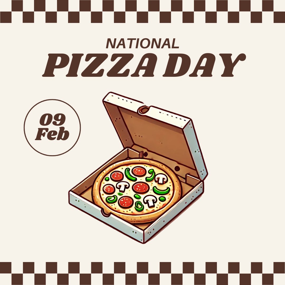 LexusEscondido's tweet photo. Happy National Pizza Day! 😋🍕 What's your favorite topping?

#lexusescondido #nationalpizzaday https://t.co/2QxrgWONyY