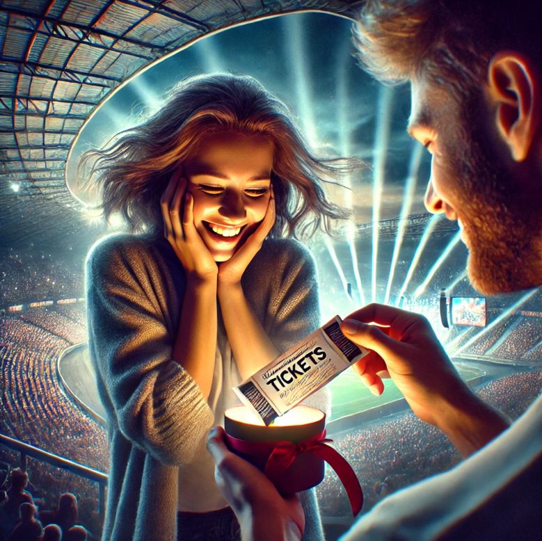 Make memories that matter! 

There’s no better gift for your special someone than the chance to attend their favorite sporting event or concert. 

With Razzall.com, you can make it happen at a fraction of the cost. 

👉 Razzall.com

#HappyCouple