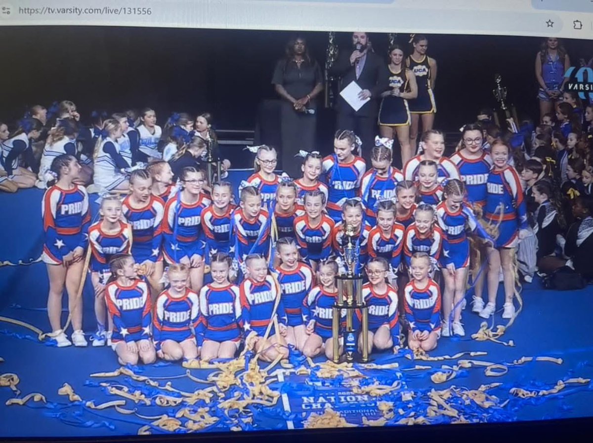 ‼️ WHITE JACKET ALERT ‼️

Congrats to Pride Athletics, Youth National Champions! 

📸 Crystal Wells