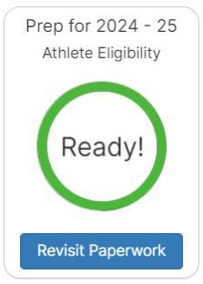 Spring Sport Athletes please login to your DragonFly account and ensure that you have completed and updated each section. Your account should look like this. 👇🏻