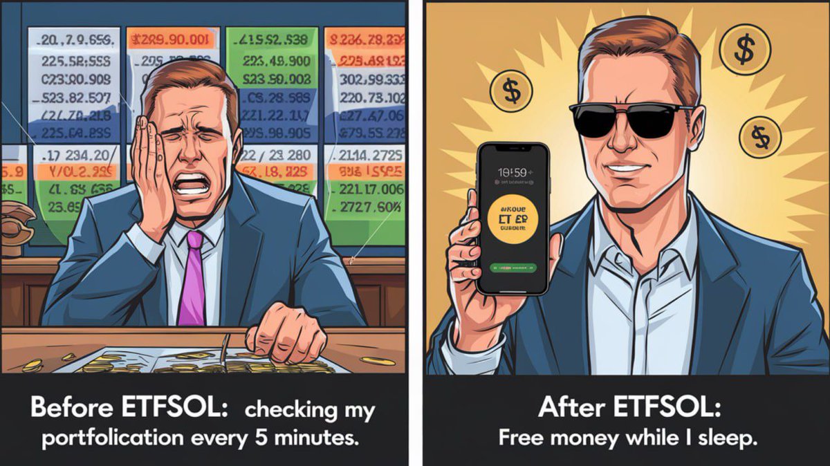 etfsolanaoff's tweet image. Live in peace by supporting the new #SOLANA #ETF, receive passive income in different tokens directly to your wallet  

Today we will start diversifying the portfolio of those who are supporting $ETFSOL 

We will offer @OGDogeX tokens to those who are supporting $ETFSOLANA