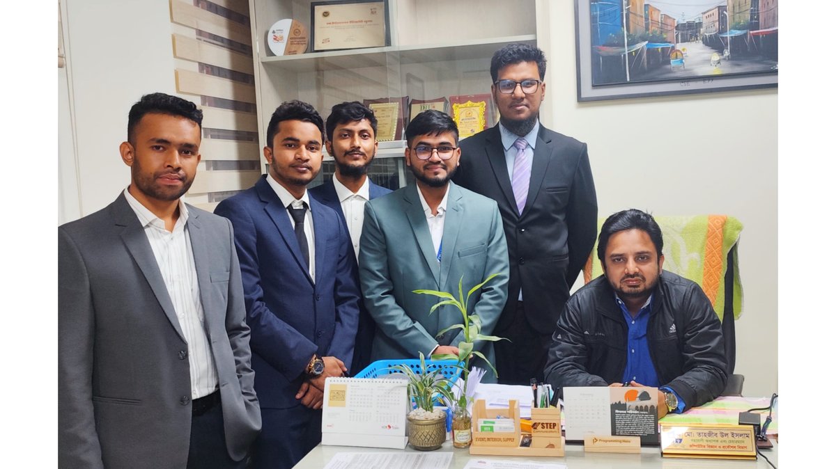 HasanPiashTech's tweet image. Alhamdulillah.
Finally, we have completed our project with Chairman Sir. His unwavering support and exceptional guidance made this journey truly meaningful.
#HasanPiash