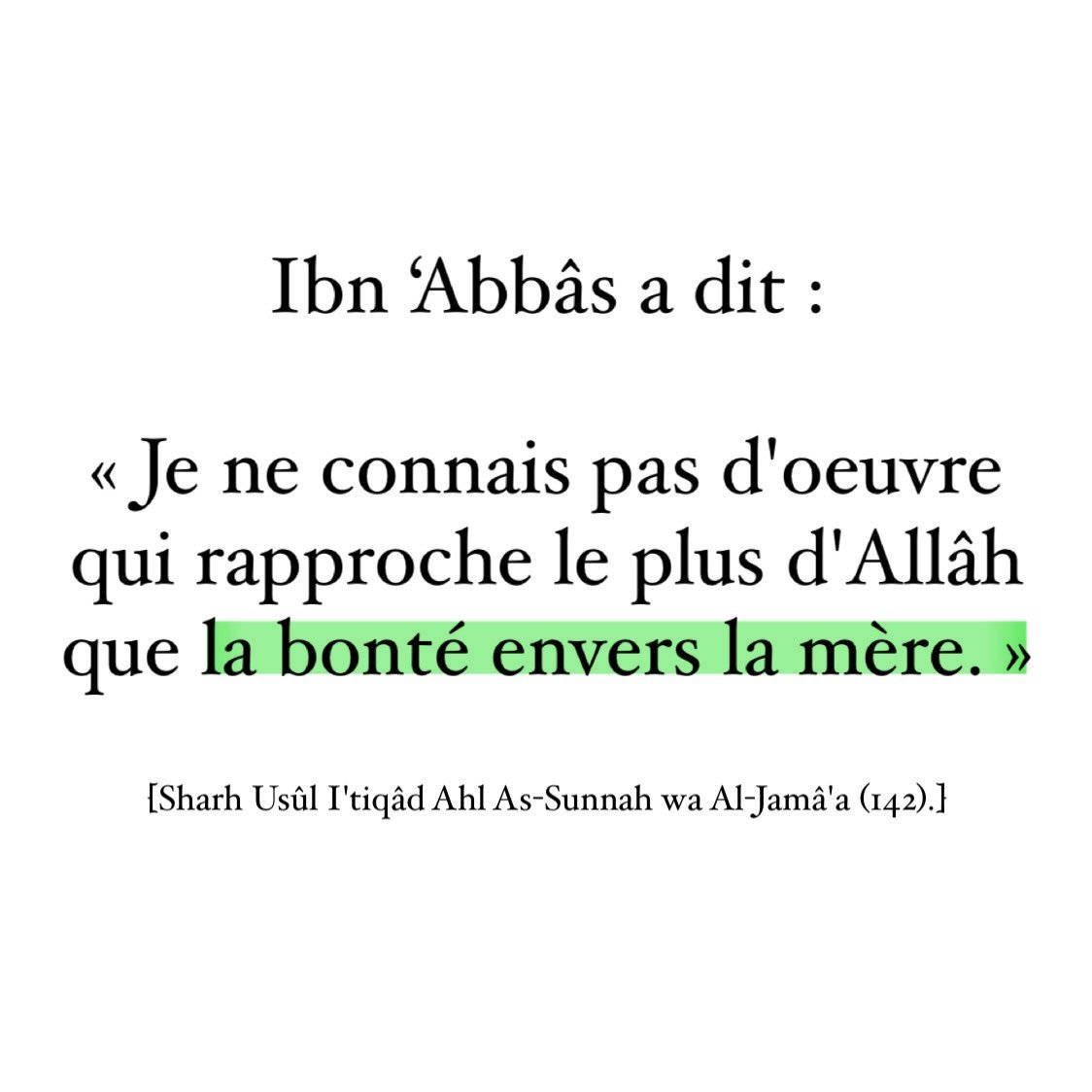 moussa_tawhid's tweet photo. La bonté envers la mère ❤️ https://t.co/kPKKyZmNjq