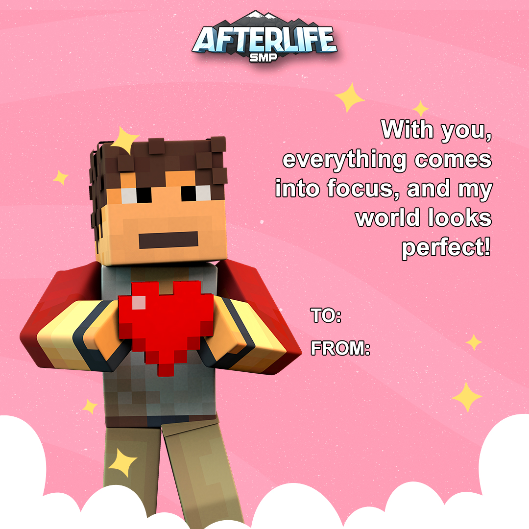 💖 Love is in the air &amp; in your inventory! The 3rd batch of cards 💌 has arrived, featuring <a href="/HqFish/">PuffingFishHQ</a>, <a href="/AshsDen/">ashsden</a>, <a href="/TryNewContent/">Square Mario</a>, &amp; <a href="/imgp_yt/">gp</a>! Whether you're sending sweet words or trolling a friend, there’s a card for every occasion.

#Minecraft #MinecraftSMP #ValentinesDay