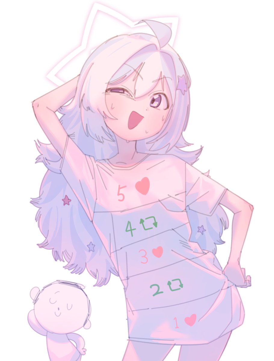 shiki8447's tweet image. [뭔지 잘 모르지만 해보는 레이사]
“이러면 sns에서 인기가 많아진다는 말이군뇨! 
근데 이 선이랑 글씨는 뭔가요???
에….?센세? 왜 갑자기 아무말도 안하시나요??“