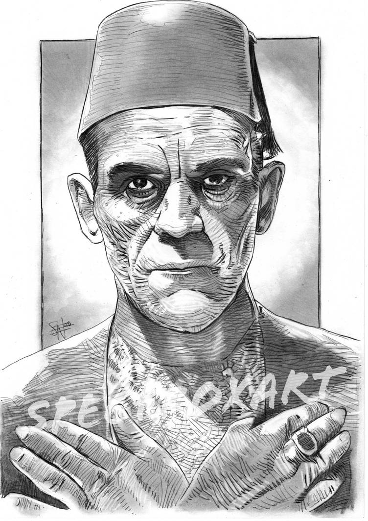 MatthewAMullins's tweet image. Imhotep
Boris Karloff as Imhotep (Universal's The Mummy).
By Salateen    @spectroxart     spectroxart.com
deviantart.com/spectroxart
ebay.co.uk/usr/spectroxart
#Imhotep #Salateen #spectroxart