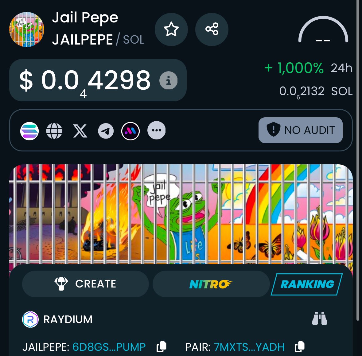 Dextools UPDATED

dextools.io/token/jailpepe